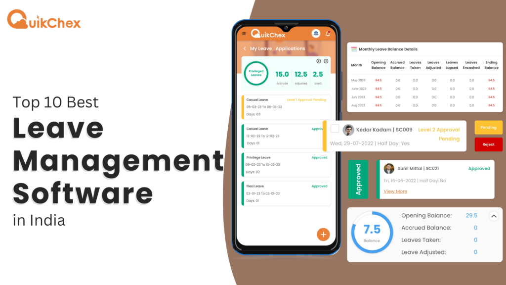 Top 10 Best Leave Management Software in India